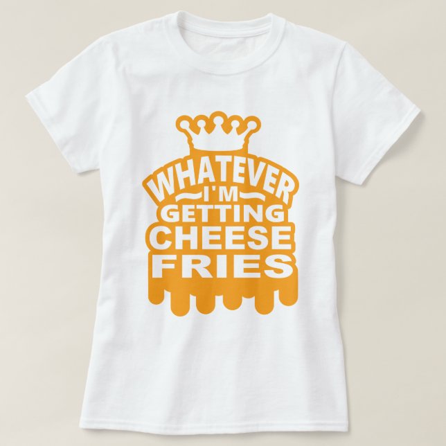 Camiseta Fritadas del queso (Diseño del anverso)