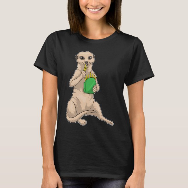 Camiseta Fritas de Meerkat (Anverso)