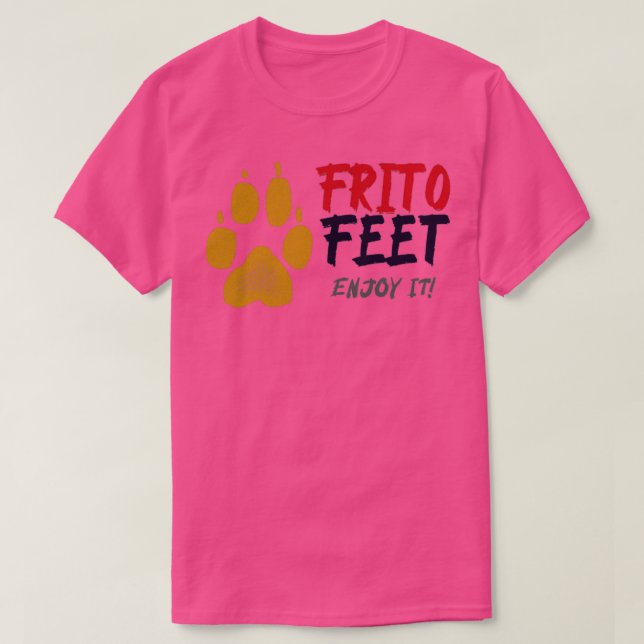 Camiseta Frito Feet (Diseño del anverso)