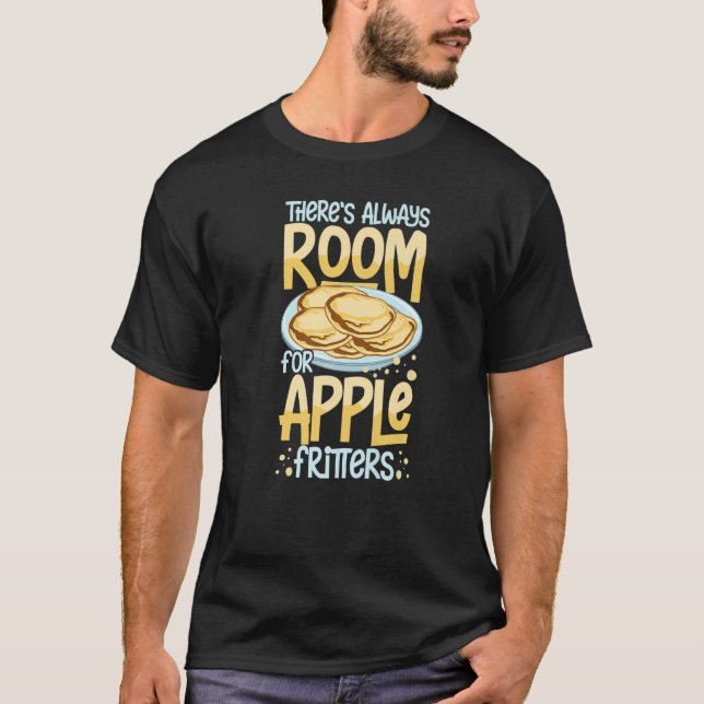 Camiseta Fritter de Apple receta vena libre de pan de donut (Anverso)