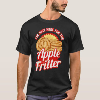 Camiseta Fritter de Apple receta vena libre de pan de donut