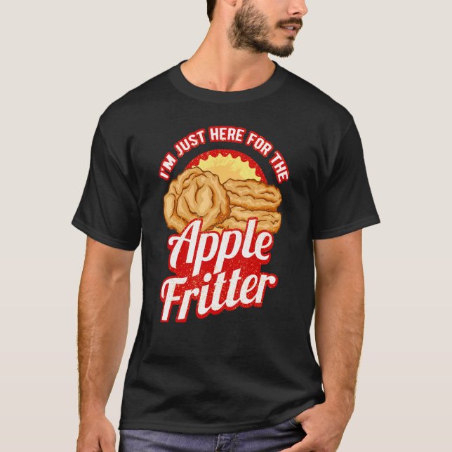Camiseta Fritter de Apple receta vena libre de pan de donut (Anverso)