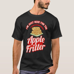Camiseta Fritter de Apple receta vena libre de pan de donut