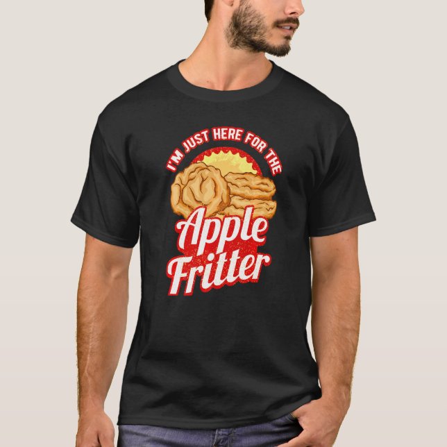 Camiseta Fritter de Apple receta vena libre de pan de donut (Anverso)