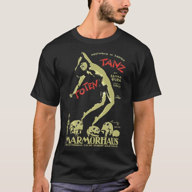 Camiseta Fritz Lang - El baile de la muerte (Totentanz) Cla (Anverso)