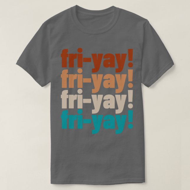 Camiseta Friyey Teacher (Diseño del anverso)