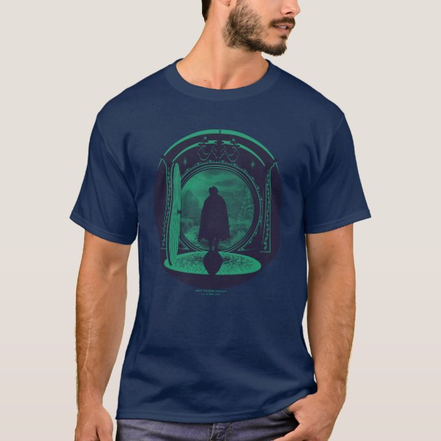 Camiseta FRODO™ Dejando la silueta de THE SHIRE™ (Anverso)