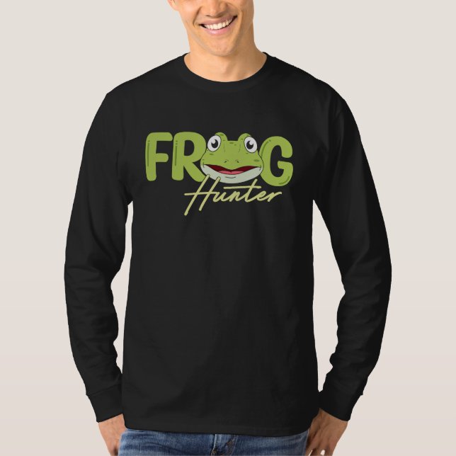 Camiseta Frog Amphibians Exotic Animal Frog Catcher Tadpole (Anverso)