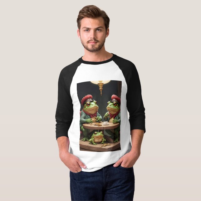 Camiseta Frog and Toad: Deberíamos dejar de comer... (Anverso completo)