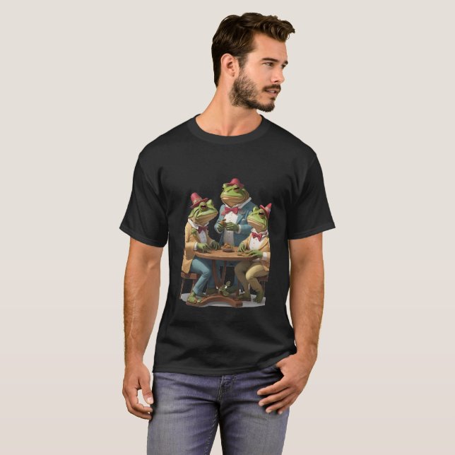Camiseta Frog and Toad: Deberíamos dejar de comer... (Anverso completo)