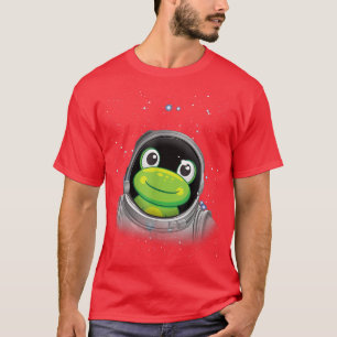 Camiseta Frog Astronaut Space Astronomy Kids Astronaut Frog
