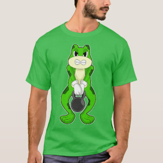 Camiseta Frog Bodybuilding Dumbbell