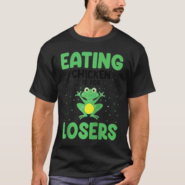 Camiseta Frog Catching For Bullfrog Hunter and Frog Catcher (Anverso)