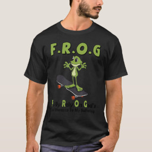 Camiseta FROG Confía Plenamente En La Indiferencia De Dios 