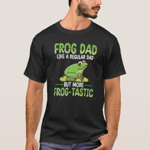 Camiseta Frog Dad Hung Design Toad Gigger Frog Catcher F