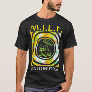 Camiseta Frog Fungus Man Love Frogs Mushroom Vintage Botani