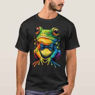Camiseta Frog Gay Pride LGBT Rainbow Flag on Frog LGBTQ 1