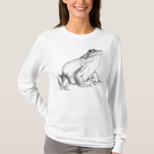 Camiseta Frog Hoodie Bullfroe Art Shirt Guay Frog Hoodie