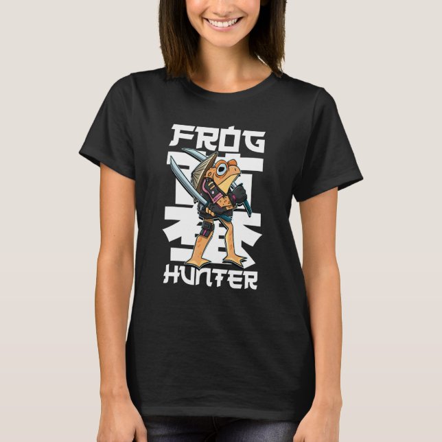 Camiseta Frog Hunter Frog Lily Pads (Anverso)