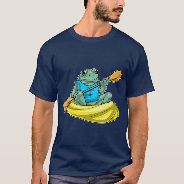 Camiseta Frog Kayak Paddle (Anverso)