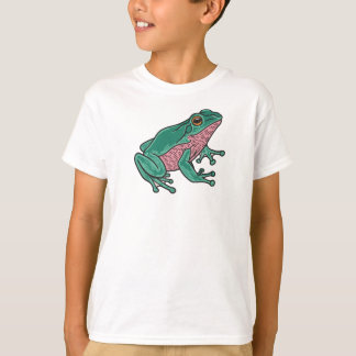 Camiseta Frog Kids T-Shirt – Cute Green Animal Tee for Boys