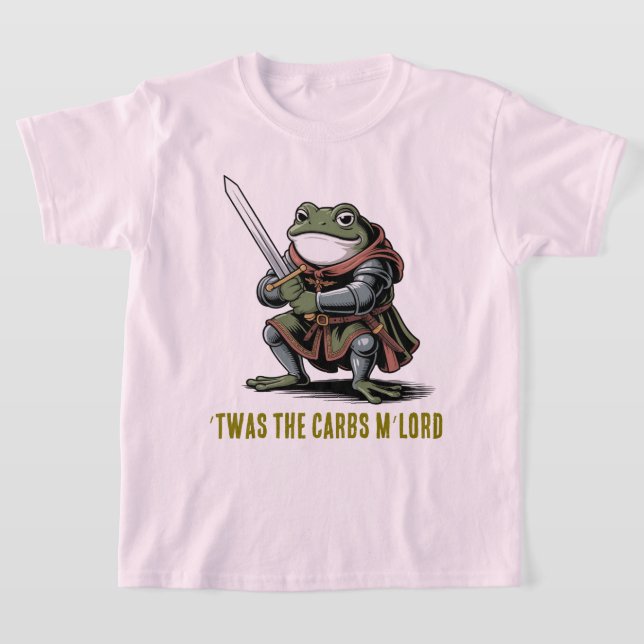 Camiseta Frog Knight ’Twas the Carbs (Distribución)