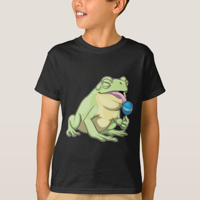 Camiseta Frog Lollipop (Anverso)