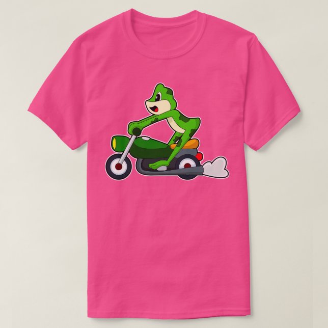 Camiseta Frog Motorcycle (Diseño del anverso)