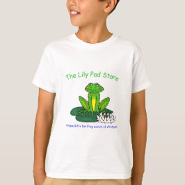 Camiseta Frog on a Lily Pad Boys White