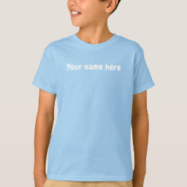 Camiseta Frog on a Lily Pad Kid's Light Blue T-Shirt