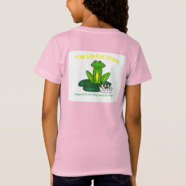 Camiseta Frog on a Lily Pad Kid's Pink 