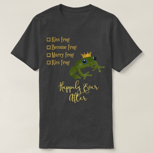 Camiseta Frog Prince FiveStep Fairytale (Diseño del anverso)