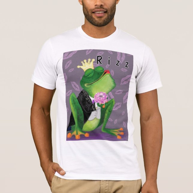 Camiseta Frog Prince Rizz T-Shirt (Anverso)