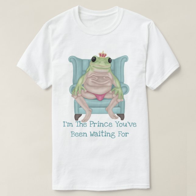 Camiseta Frog Prince T-Shirt (Diseño del anverso)
