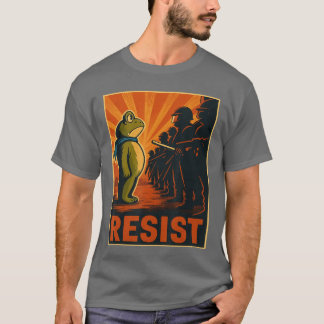 Camiseta Frog Resist Portland Frog Protest Portland Frog Ac