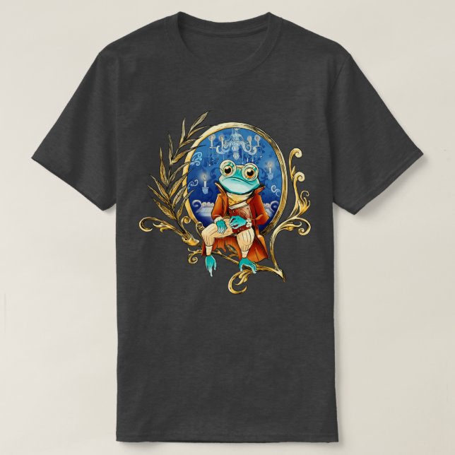 Camiseta Frog Steam Punk Edwardian Dark Alcheme hadas (Diseño del anverso)