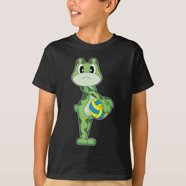 Camiseta Frog Volleyball player Volleyball Sports (Anverso)