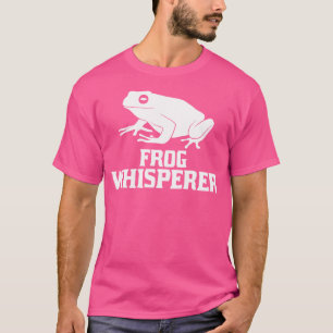 Camiseta Frog Whisperer Anfibios Animales