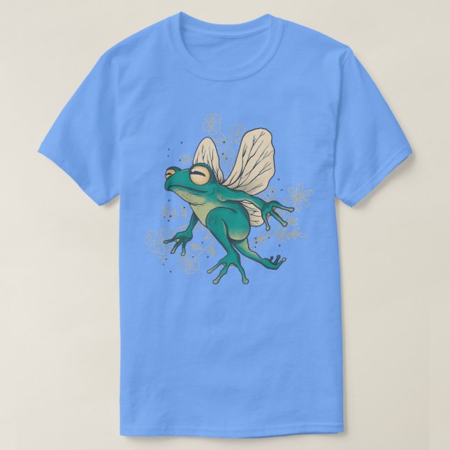 Camiseta FrogFairy con alas (Diseño del anverso)