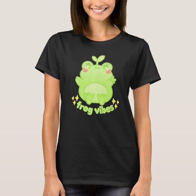 Camiseta Froggy Crossing Frog Vibes (Anverso)