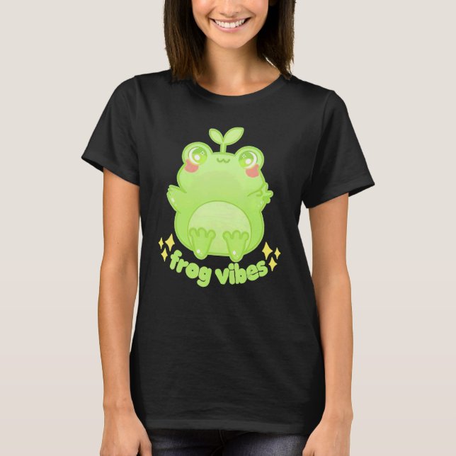 Camiseta Froggy Crossing Frog Vibes (Anverso)