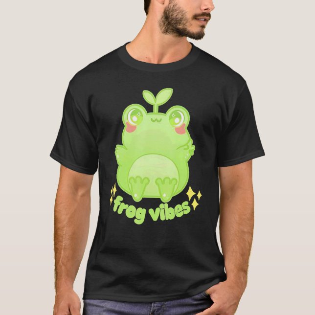 Camiseta Froggy Crossing Frog Vibes (Anverso)