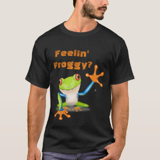 Camiseta ¿Froggy de la sensación? - Rana arbórea