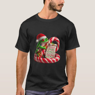 Camiseta FROGGY Navidad Rana Arbórea de Ojos Rojos Diver