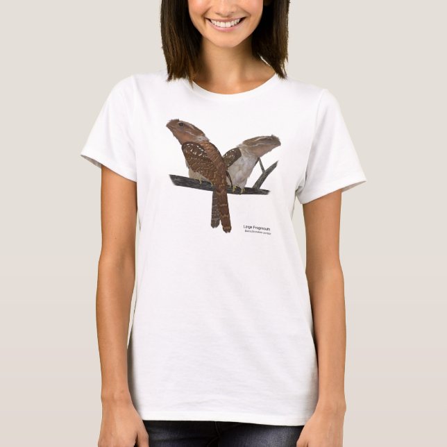 Camiseta Frogmouth grande (Anverso)
