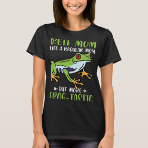 Camiseta Frogtastic Red Eyed Tree Frog Mom