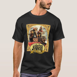 Camiseta Frogtown Country Navidades Hombres Jug Band Funny 