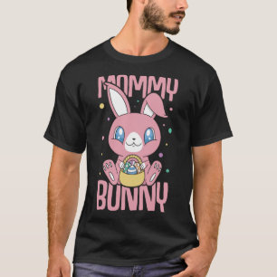 Camiseta Frohe Ostern T-Shirt Mami conejito Divertido sabor