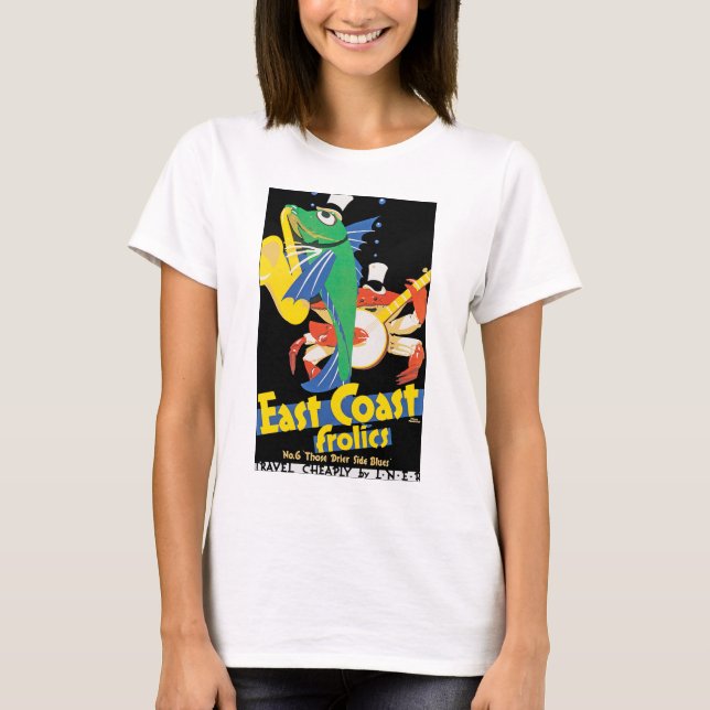 Camiseta Frolics de la costa este (Anverso)