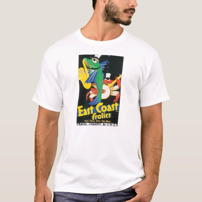 Camiseta Frolics de la costa este (Anverso)